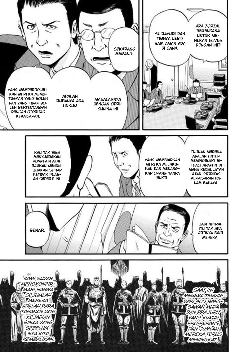 Gate – Jietai Kare no Chi nite Kaku Tatakeri Chapter 59 Gambar 4