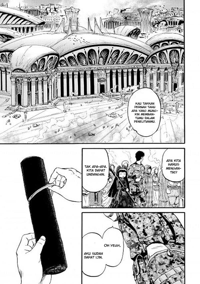 Gate – Jietai Kare no Chi nite Kaku Tatakeri Chapter 57 Gambar 17
