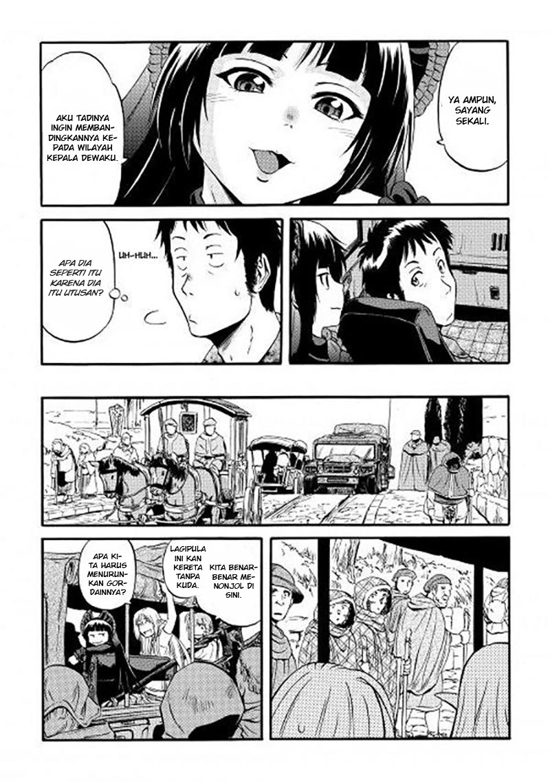 Gate – Jietai Kare no Chi nite Kaku Tatakeri Chapter 57 Gambar 8