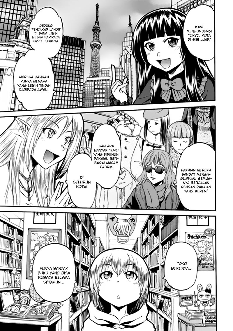 Gate – Jietai Kare no Chi nite Kaku Tatakeri Chapter 54 Gambar 13