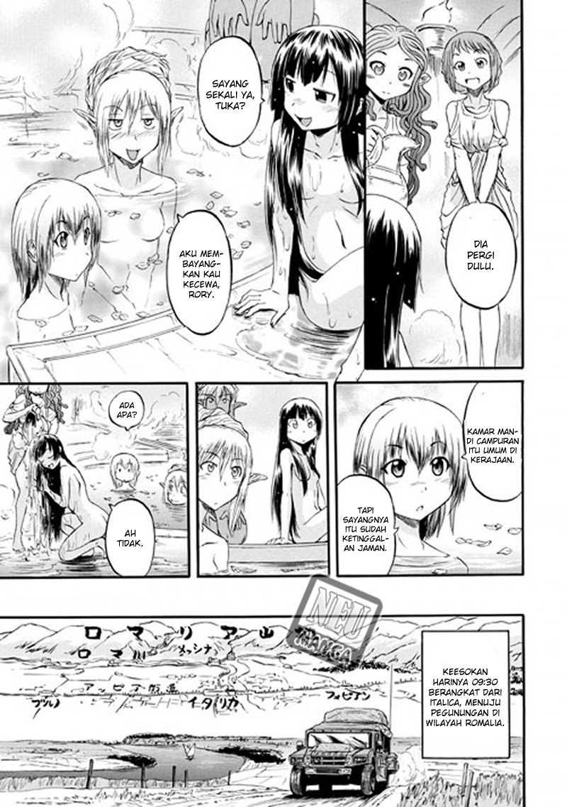 Gate – Jietai Kare no Chi nite Kaku Tatakeri Chapter 49 Gambar 28