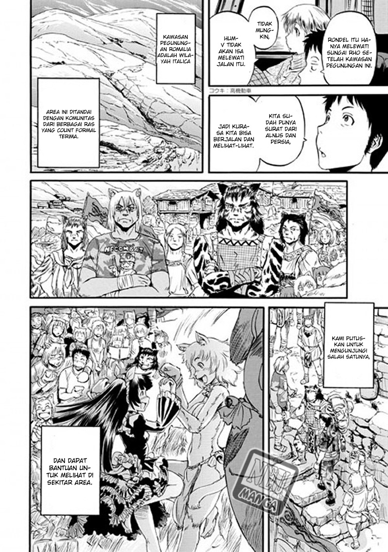 Gate – Jietai Kare no Chi nite Kaku Tatakeri Chapter 49 Gambar 29