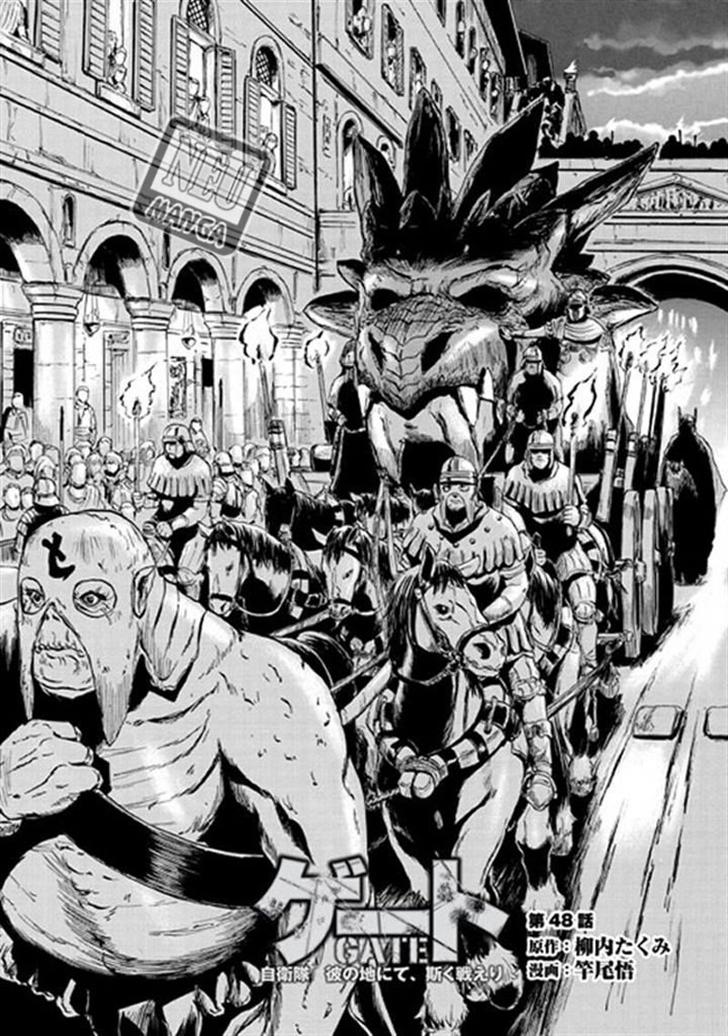 Baca Gate – Jietai Kare no Chi nite Kaku Tatakeri Chapter 48 Gambar 2