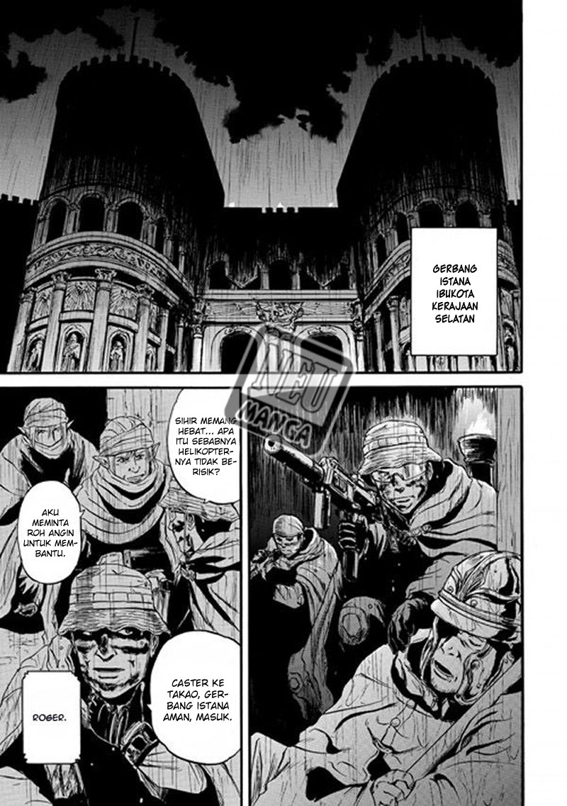 Baca Gate – Jietai Kare no Chi nite Kaku Tatakeri Chapter 47 Gambar 2