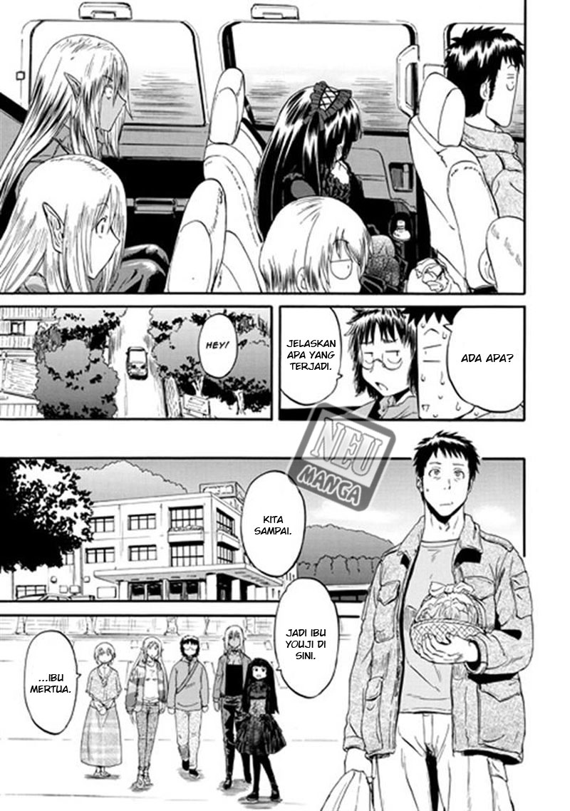 Gate – Jietai Kare no Chi nite Kaku Tatakeri Chapter 46 Gambar 49