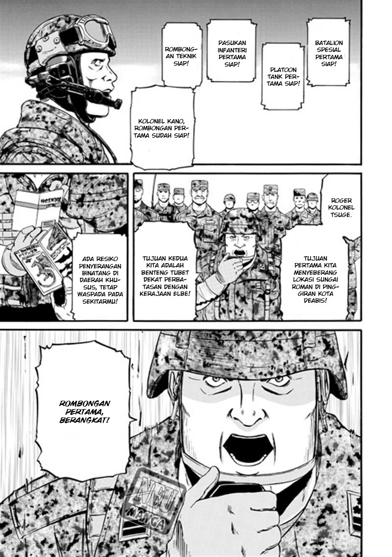 Baca Gate – Jietai Kare no Chi nite Kaku Tatakeri Chapter 42 Gambar 2