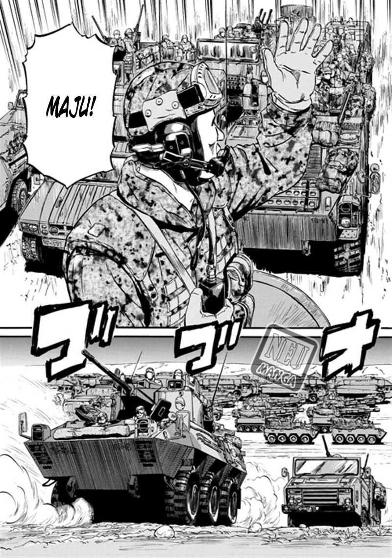 Gate – Jietai Kare no Chi nite Kaku Tatakeri Chapter 42 Gambar 4