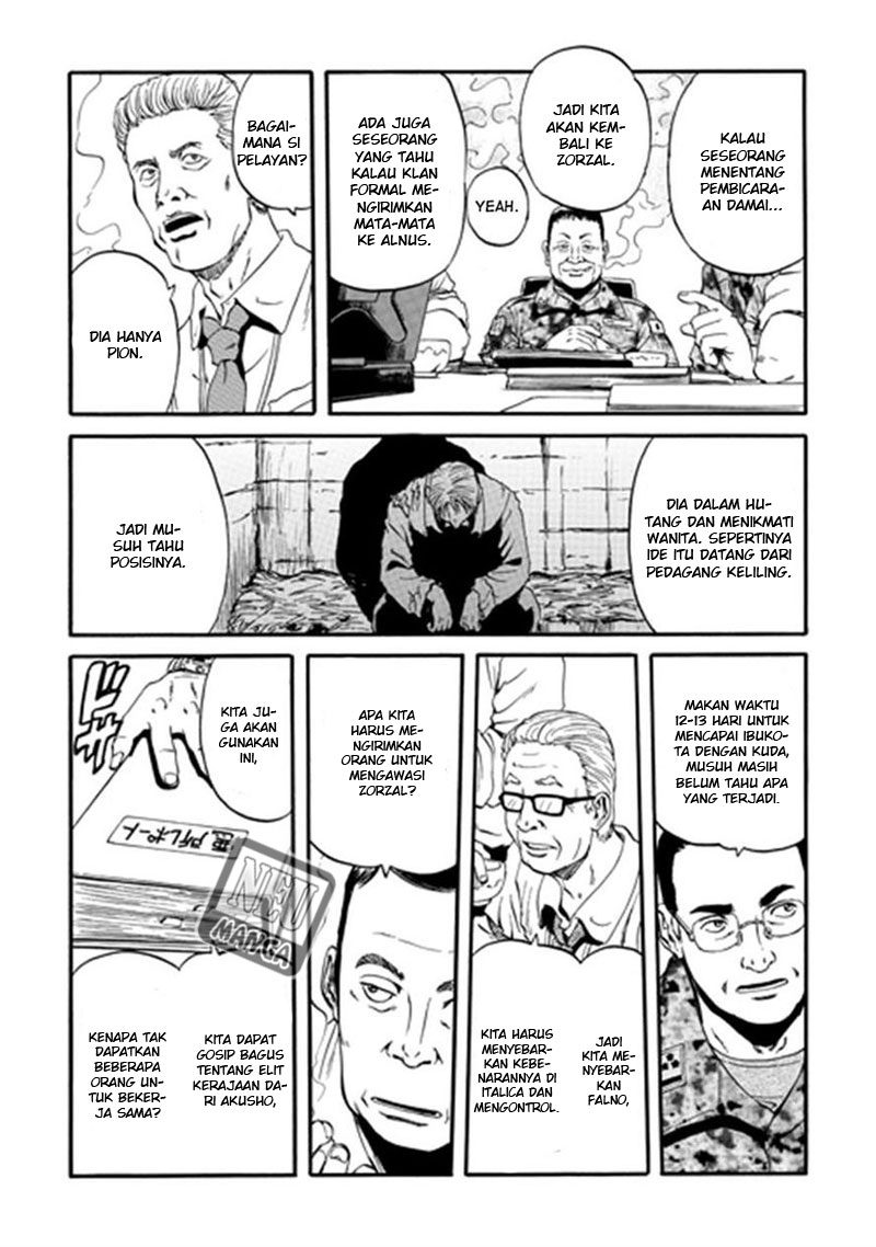 Gate – Jietai Kare no Chi nite Kaku Tatakeri Chapter 41 Gambar 19