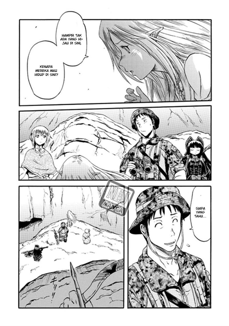 Gate – Jietai Kare no Chi nite Kaku Tatakeri Chapter 41 Gambar 48
