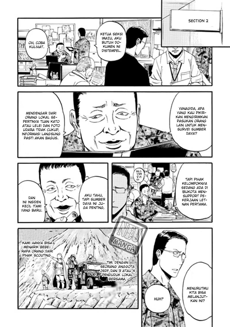 Gate – Jietai Kare no Chi nite Kaku Tatakeri Chapter 40 Gambar 23