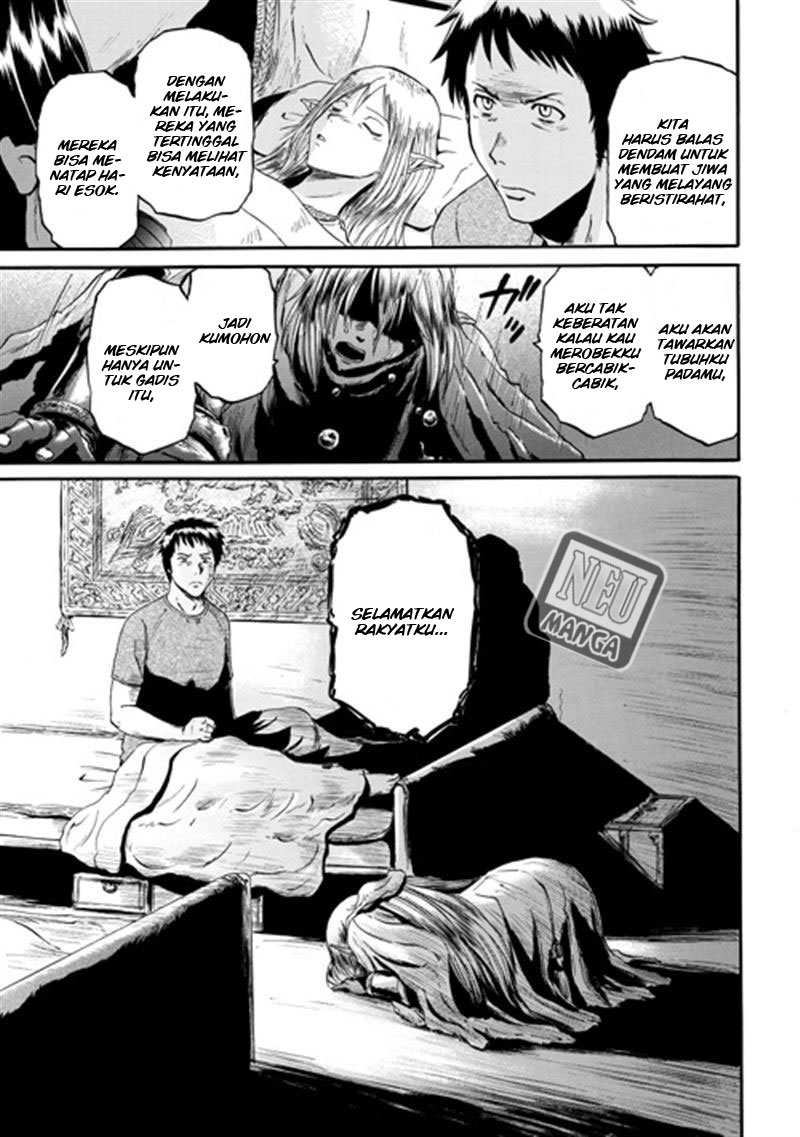 Gate – Jietai Kare no Chi nite Kaku Tatakeri Chapter 38 Gambar 26