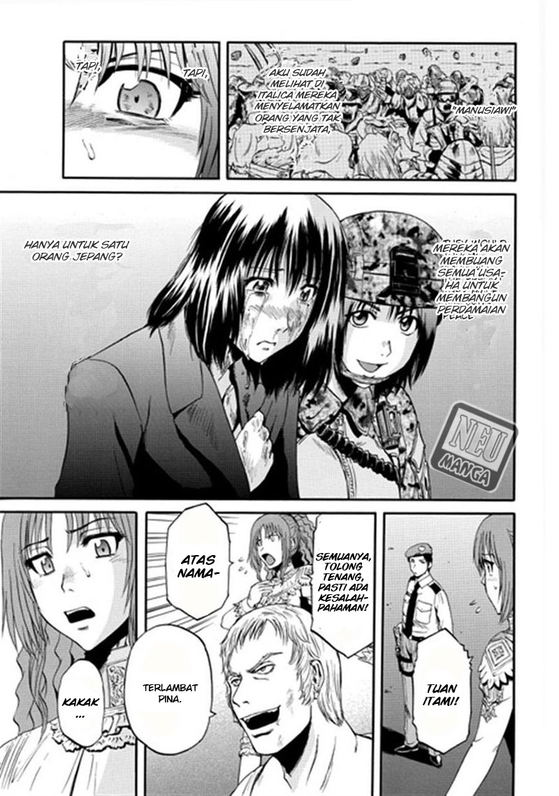 Gate – Jietai Kare no Chi nite Kaku Tatakeri Chapter 34 Gambar 10