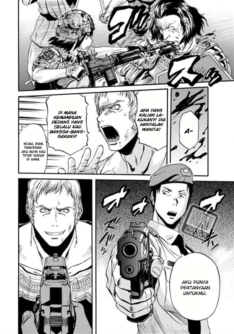 Gate – Jietai Kare no Chi nite Kaku Tatakeri Chapter 34 Gambar 17