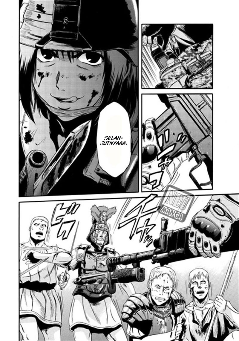Gate – Jietai Kare no Chi nite Kaku Tatakeri Chapter 34 Gambar 23