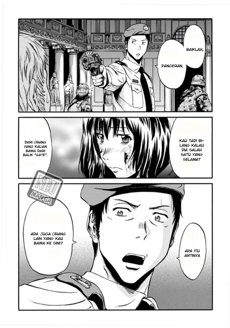 Gate – Jietai Kare no Chi nite Kaku Tatakeri Chapter 34 Gambar 26