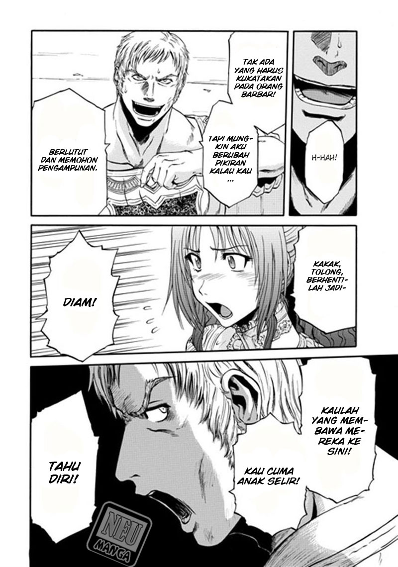 Gate – Jietai Kare no Chi nite Kaku Tatakeri Chapter 34 Gambar 27