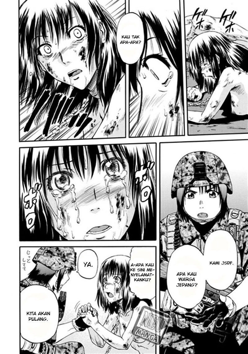 Gate – Jietai Kare no Chi nite Kaku Tatakeri Chapter 34 Gambar 7