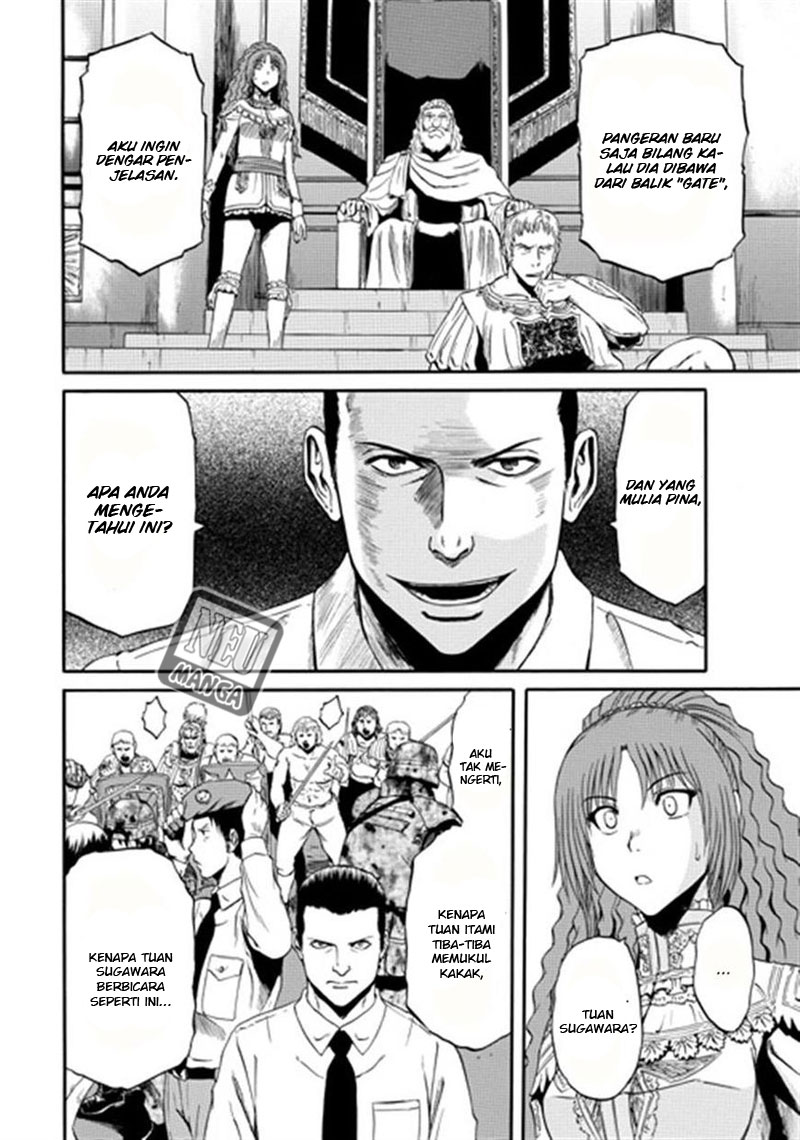 Gate – Jietai Kare no Chi nite Kaku Tatakeri Chapter 34 Gambar 9