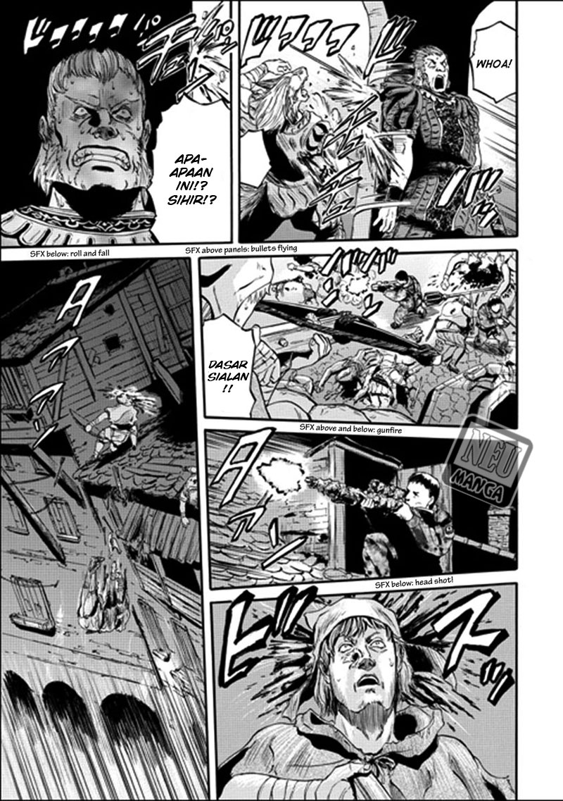 Gate – Jietai Kare no Chi nite Kaku Tatakeri Chapter 32 Gambar 12
