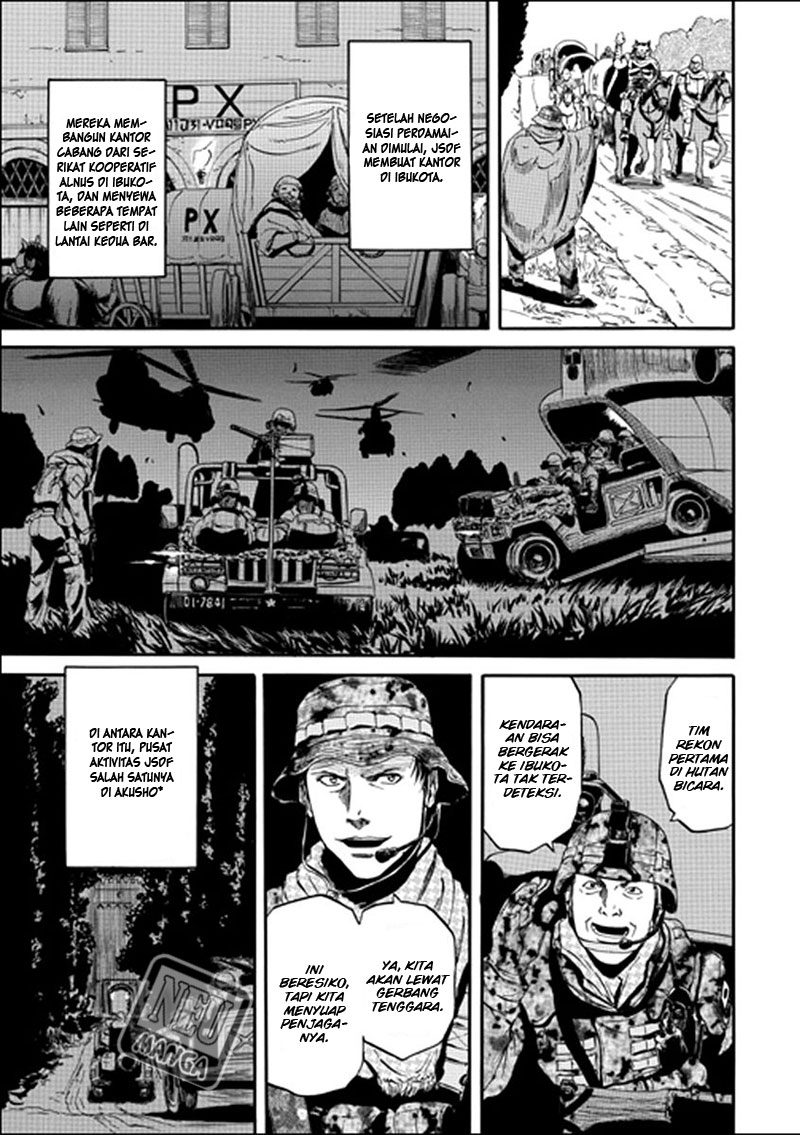 Gate – Jietai Kare no Chi nite Kaku Tatakeri Chapter 32 Gambar 4