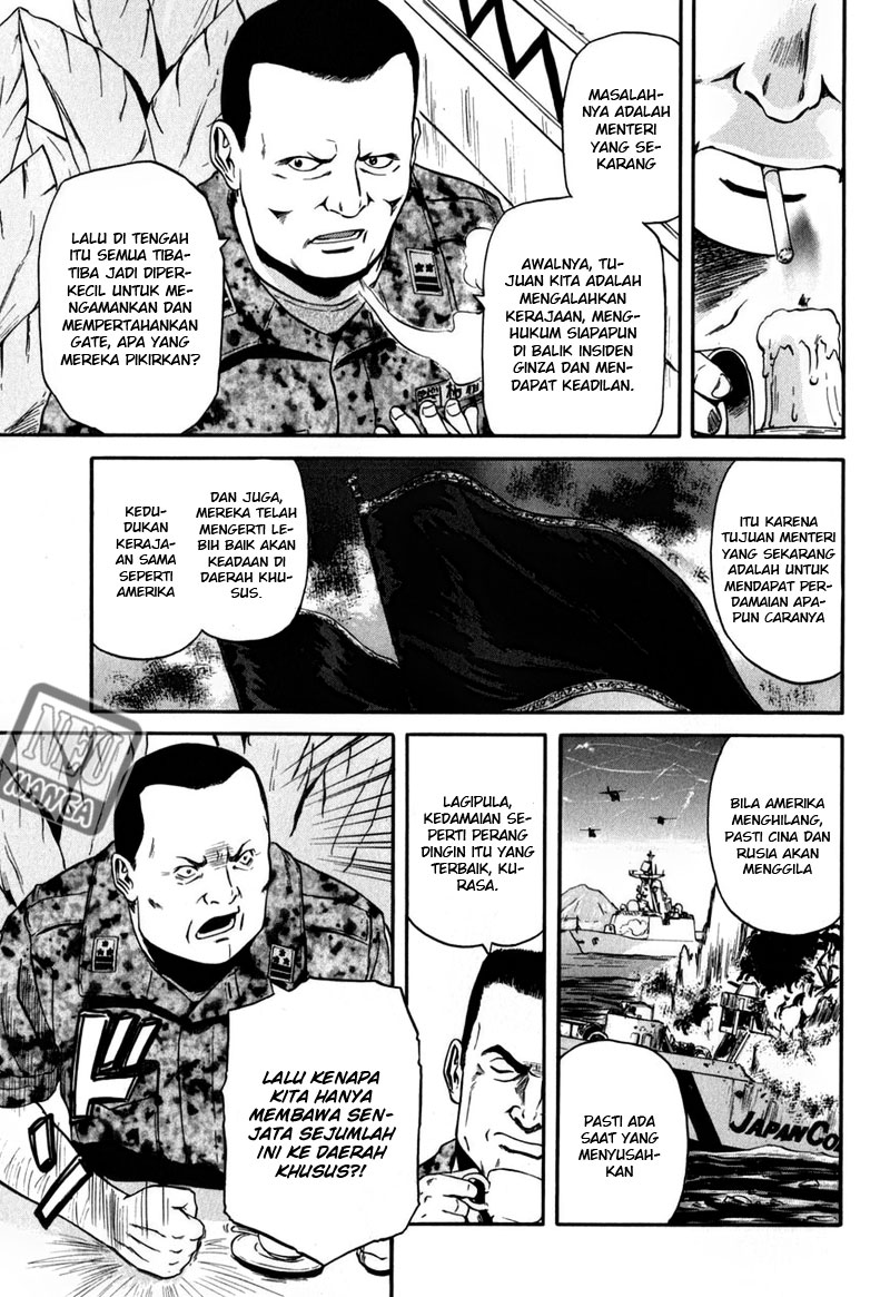 Gate – Jietai Kare no Chi nite Kaku Tatakeri Chapter 28 Gambar 16