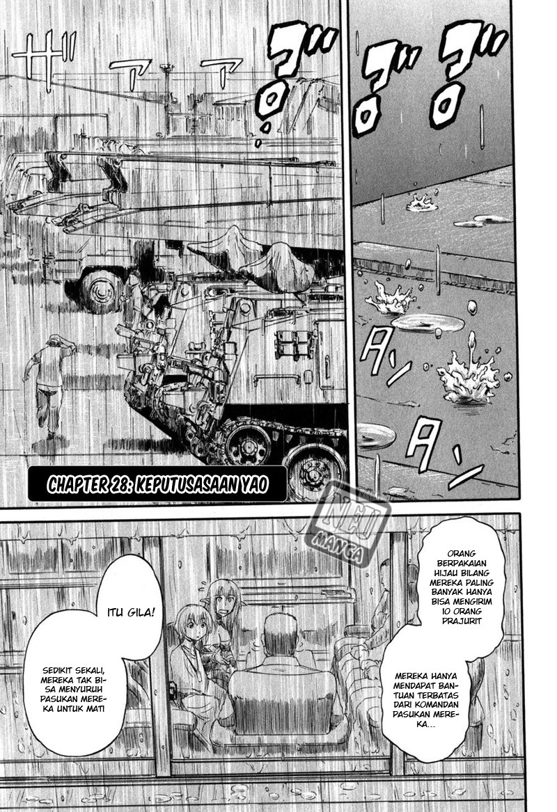 Baca Gate – Jietai Kare no Chi nite Kaku Tatakeri Chapter 28 Gambar 2