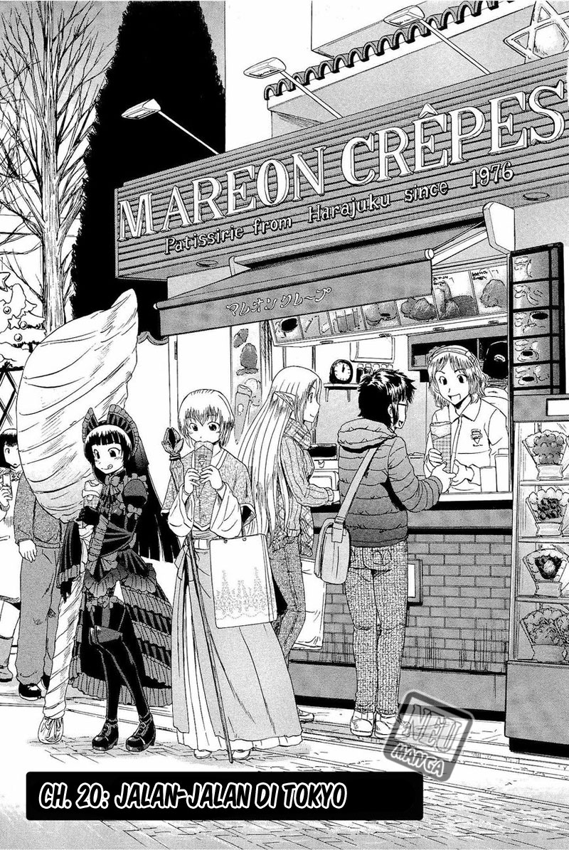 Baca Gate – Jietai Kare no Chi nite Kaku Tatakeri Chapter 20 Gambar 2