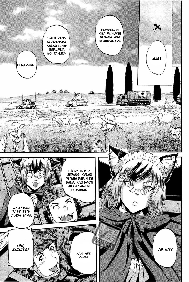 Gate – Jietai Kare no Chi nite Kaku Tatakeri Chapter 20 Gambar 22