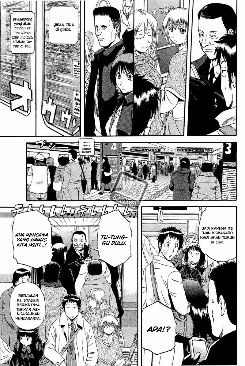 Gate – Jietai Kare no Chi nite Kaku Tatakeri Chapter 19 Gambar 10