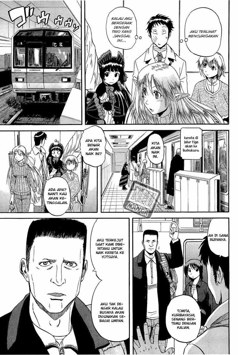 Gate – Jietai Kare no Chi nite Kaku Tatakeri Chapter 19 Gambar 4