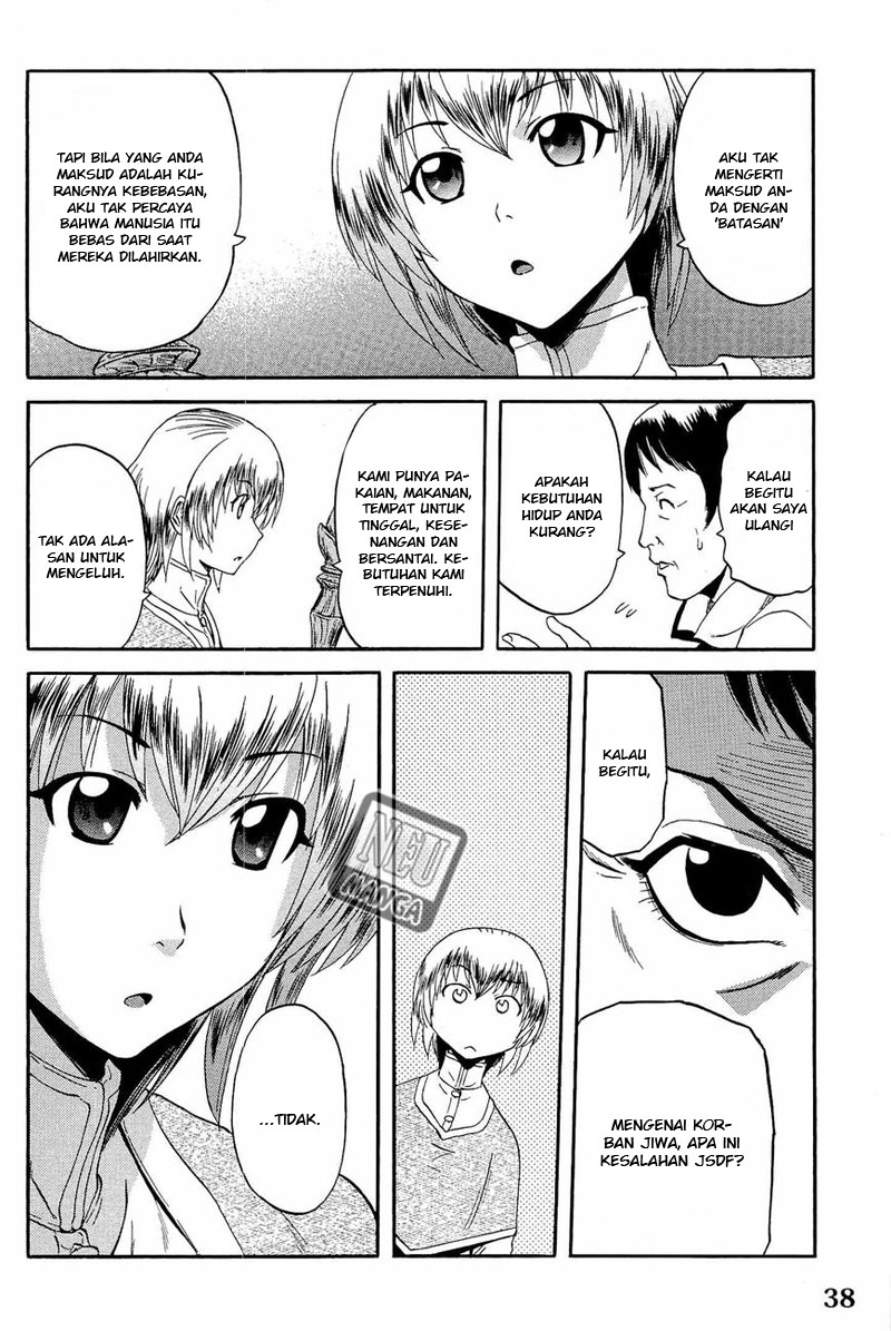 Gate – Jietai Kare no Chi nite Kaku Tatakeri Chapter 18 Gambar 10