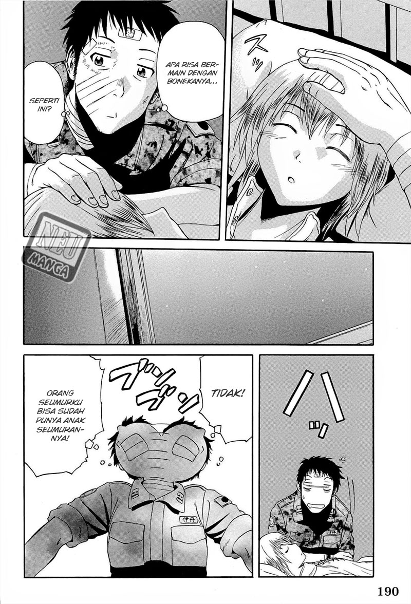 Gate – Jietai Kare no Chi nite Kaku Tatakeri Chapter 16 Gambar 11
