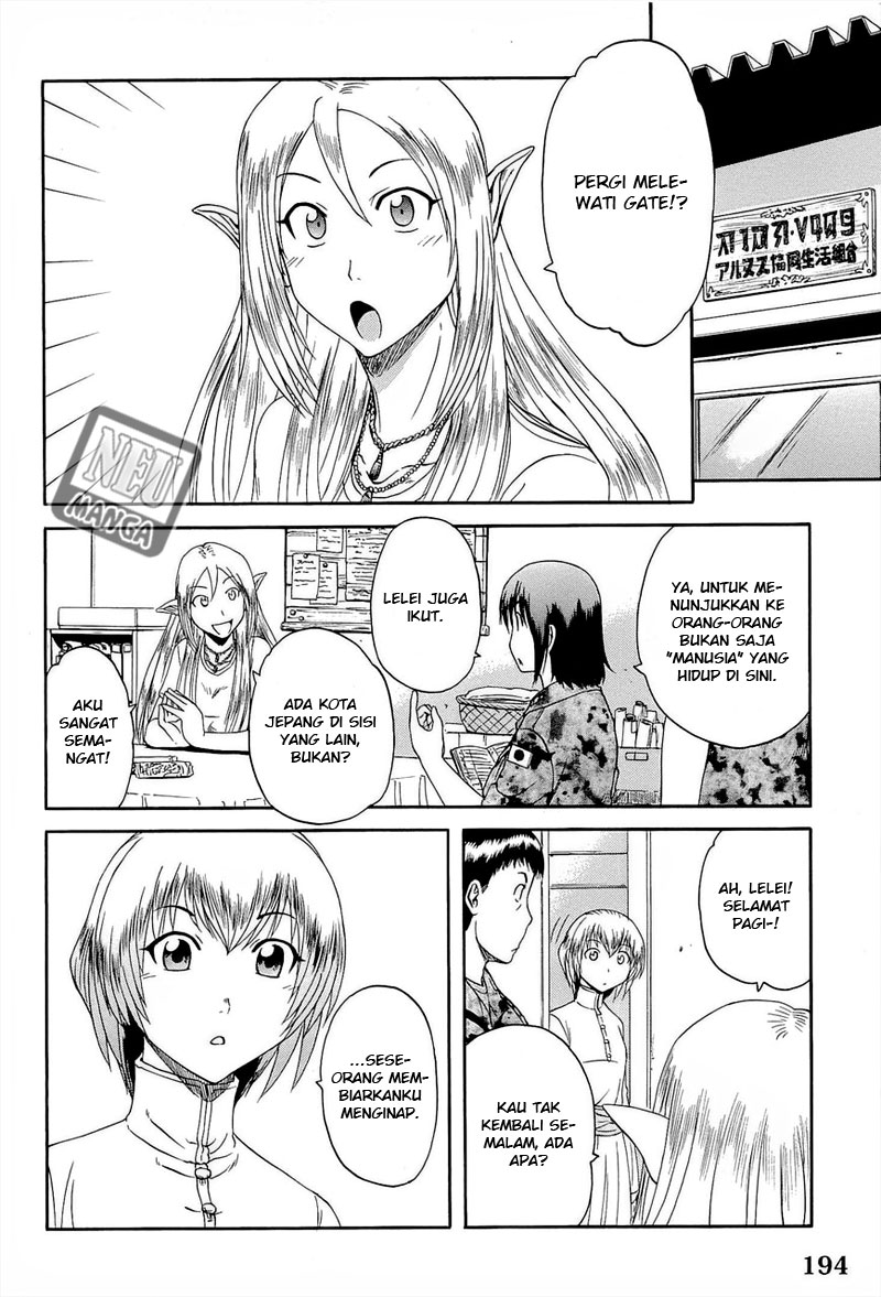 Gate – Jietai Kare no Chi nite Kaku Tatakeri Chapter 16 Gambar 15