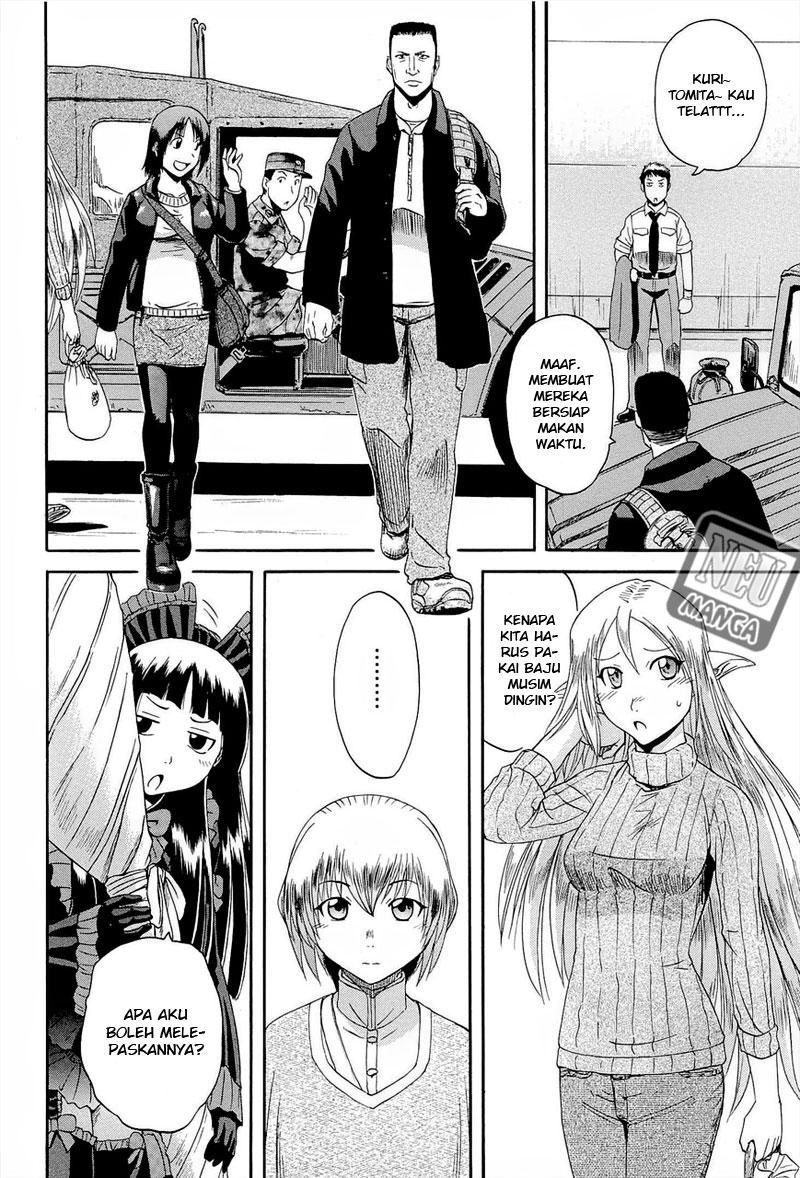 Gate – Jietai Kare no Chi nite Kaku Tatakeri Chapter 16 Gambar 19