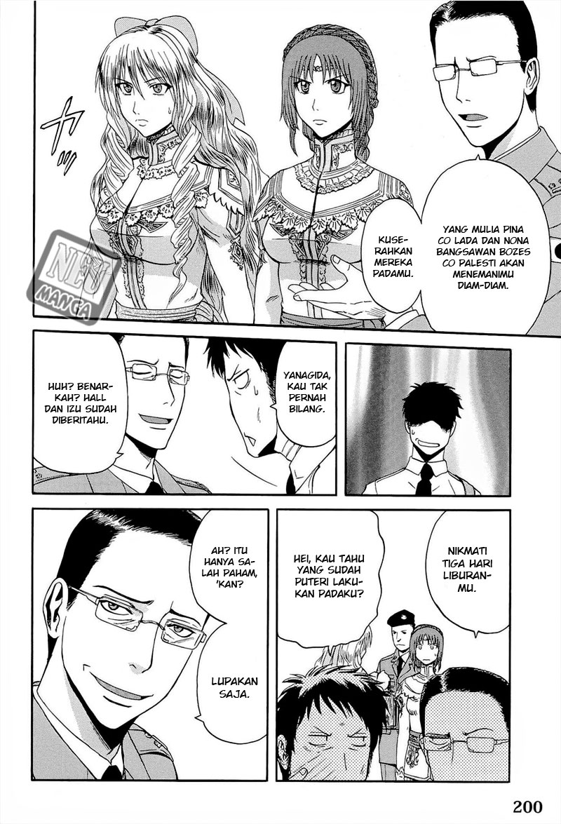 Gate – Jietai Kare no Chi nite Kaku Tatakeri Chapter 16 Gambar 21