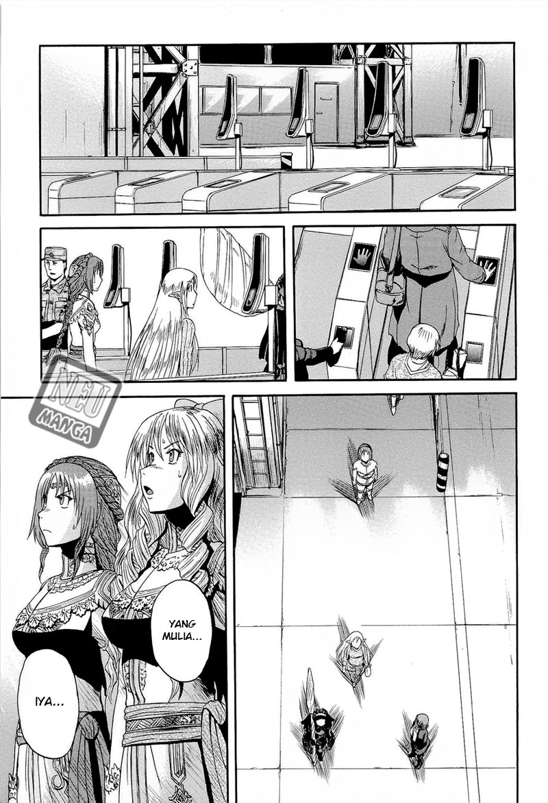 Gate – Jietai Kare no Chi nite Kaku Tatakeri Chapter 16 Gambar 24
