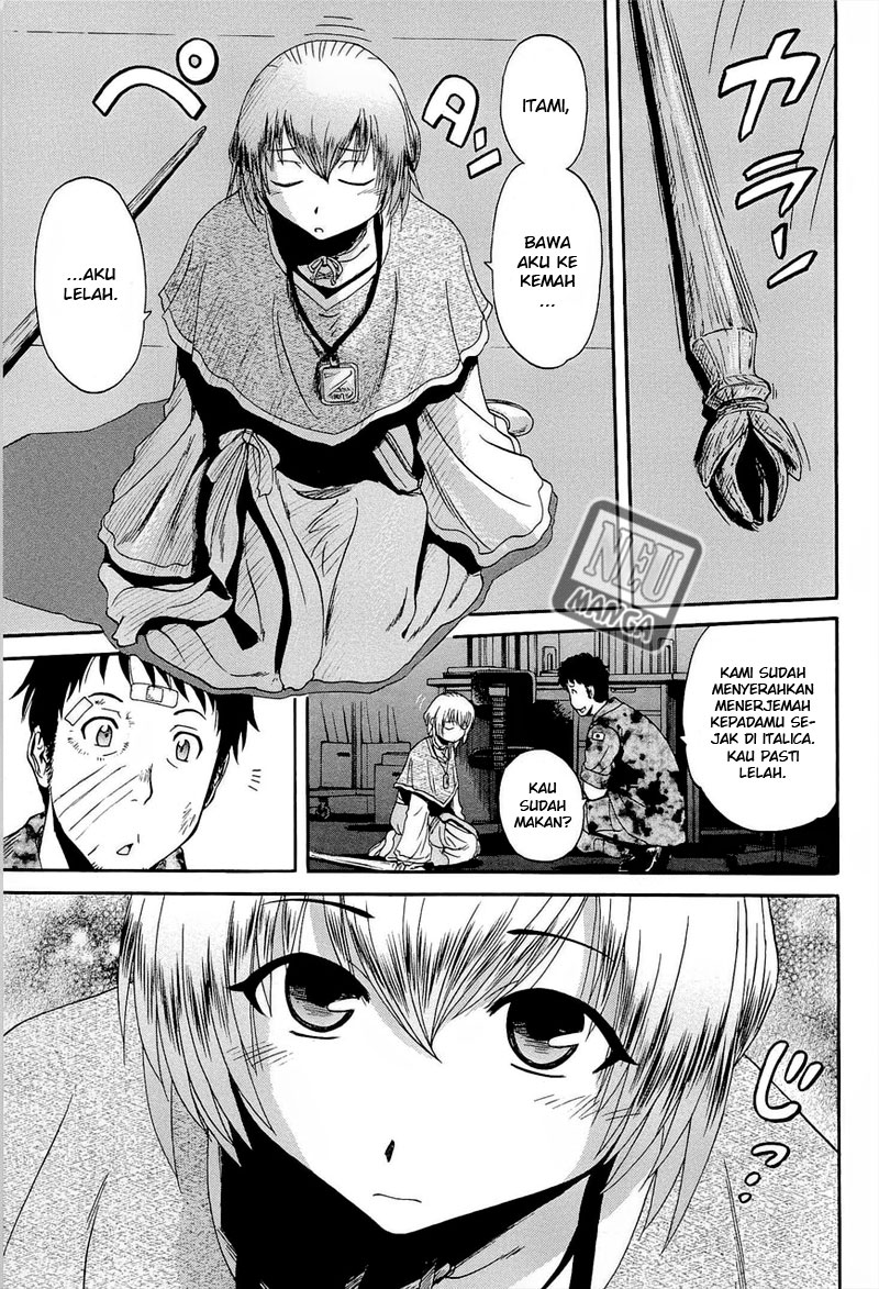 Gate – Jietai Kare no Chi nite Kaku Tatakeri Chapter 16 Gambar 6