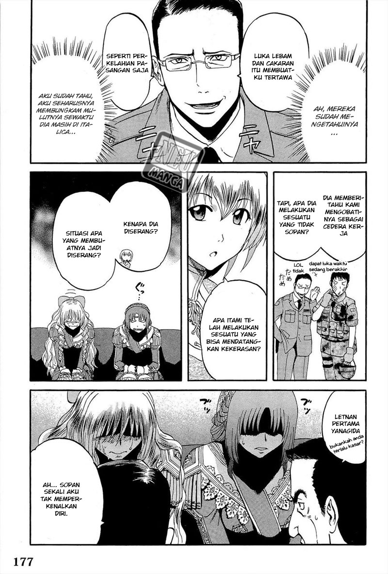 Gate – Jietai Kare no Chi nite Kaku Tatakeri Chapter 15 Gambar 22