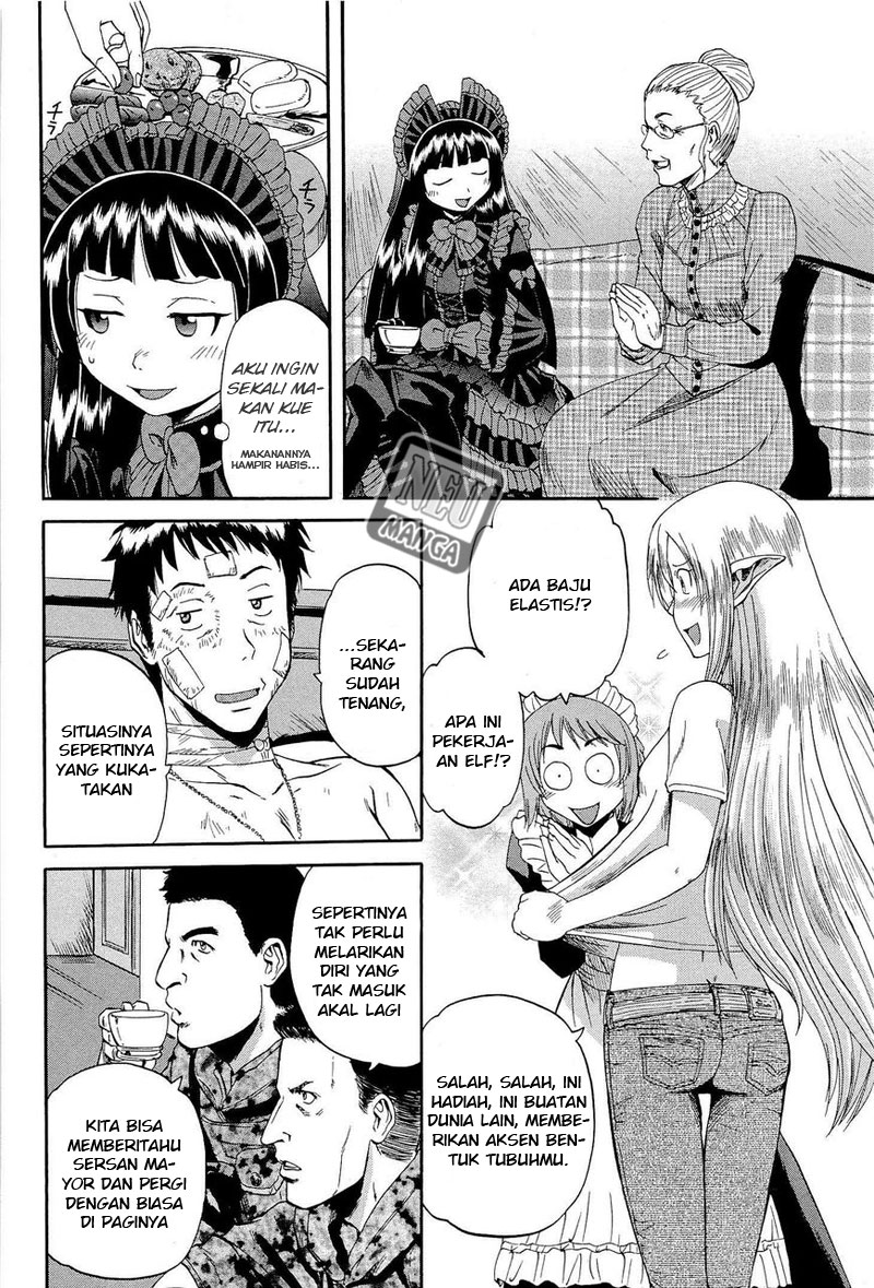 Gate – Jietai Kare no Chi nite Kaku Tatakeri Chapter 14 Gambar 24