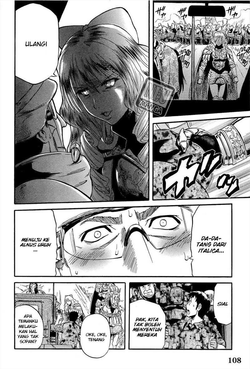 Gate – Jietai Kare no Chi nite Kaku Tatakeri Chapter 13 Gambar 17