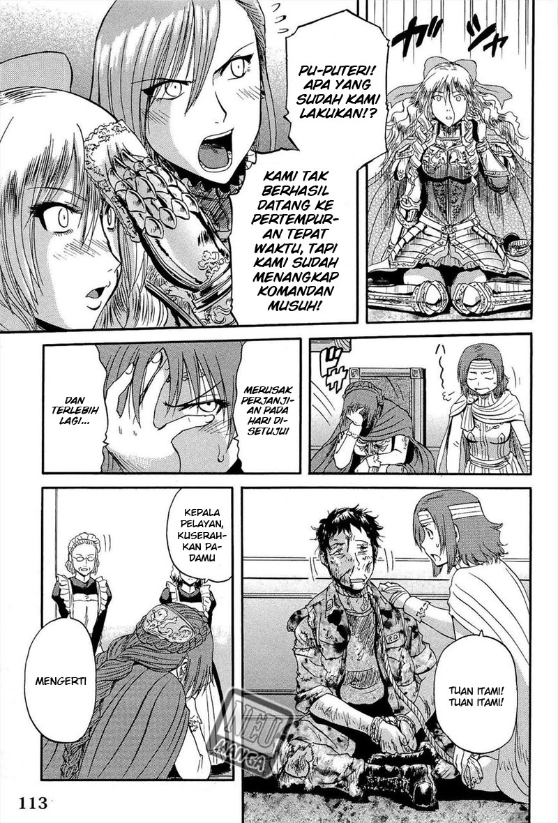 Gate – Jietai Kare no Chi nite Kaku Tatakeri Chapter 13 Gambar 22