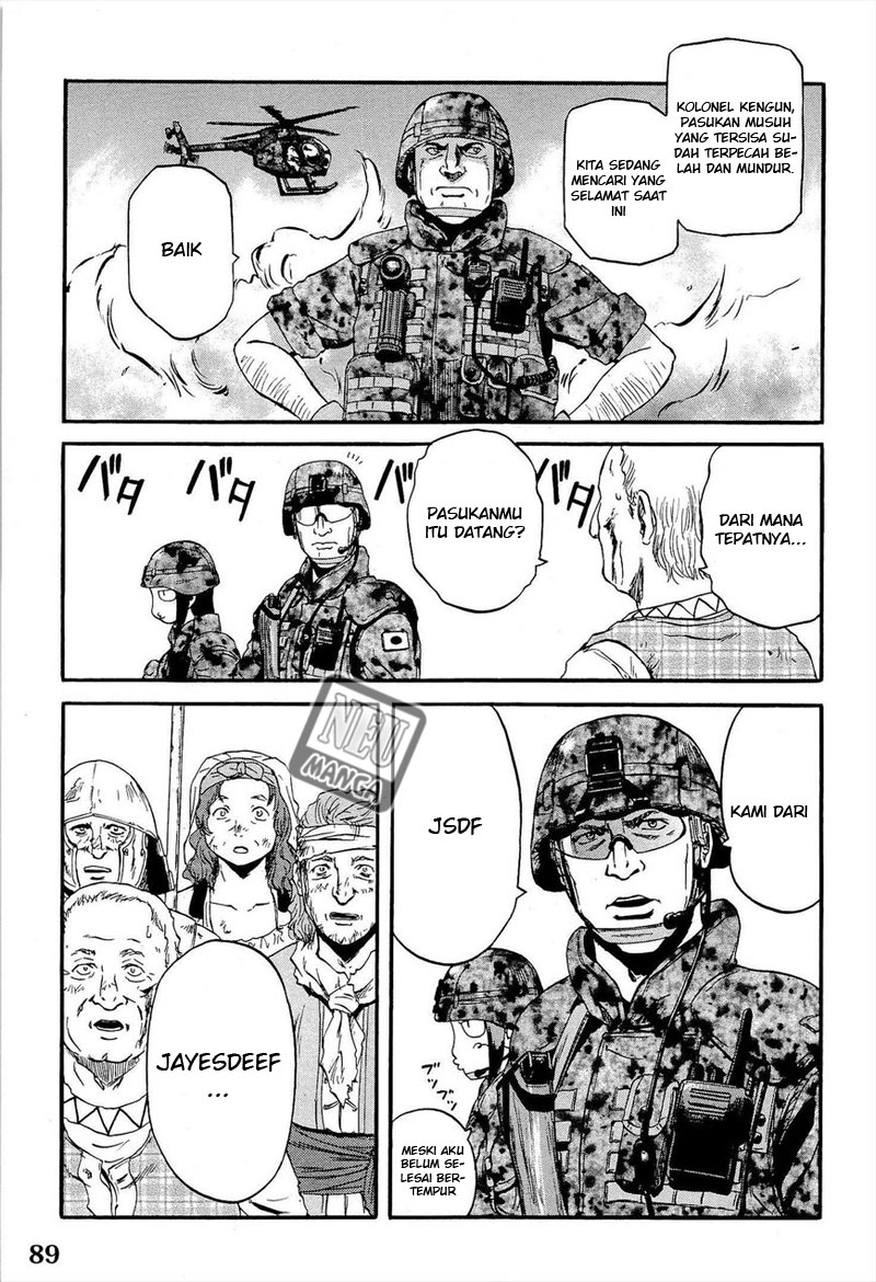 Gate – Jietai Kare no Chi nite Kaku Tatakeri Chapter 12 Gambar 36