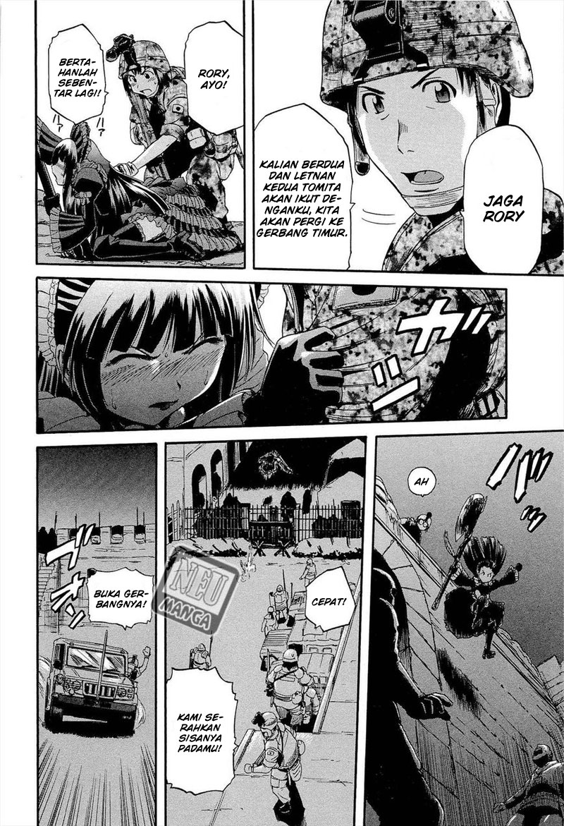 Gate – Jietai Kare no Chi nite Kaku Tatakeri Chapter 11 Gambar 17