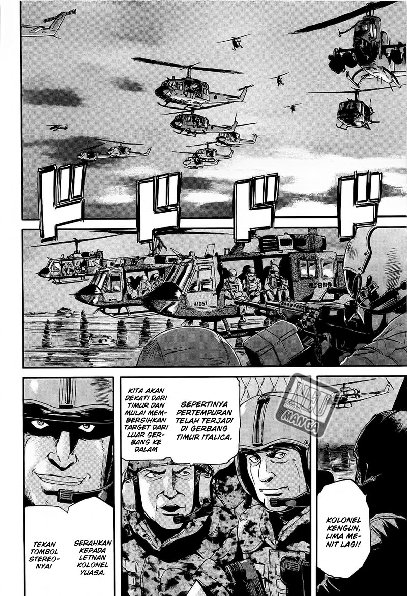 Gate – Jietai Kare no Chi nite Kaku Tatakeri Chapter 11 Gambar 19