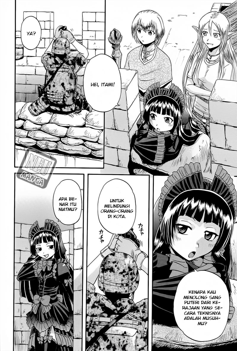 Gate – Jietai Kare no Chi nite Kaku Tatakeri Chapter 10 Gambar 10
