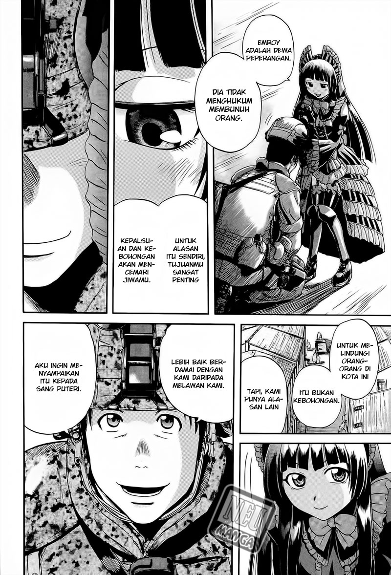 Gate – Jietai Kare no Chi nite Kaku Tatakeri Chapter 10 Gambar 12