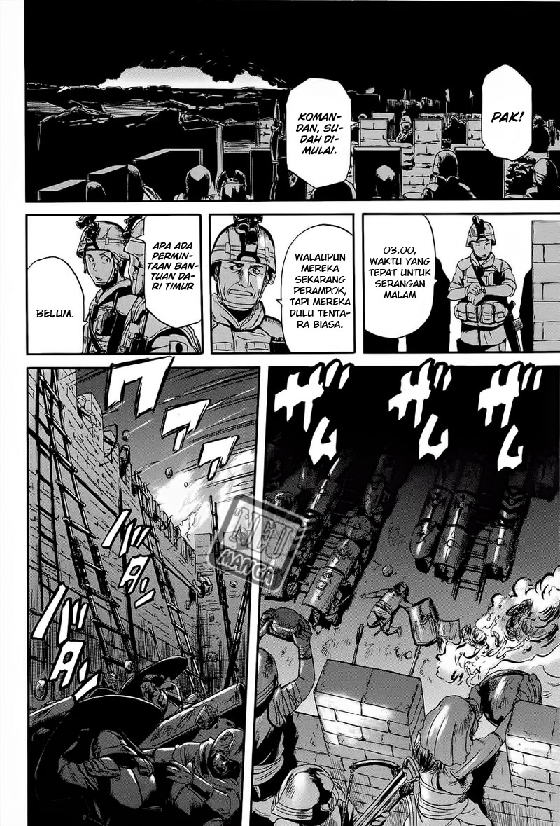 Gate – Jietai Kare no Chi nite Kaku Tatakeri Chapter 10 Gambar 17
