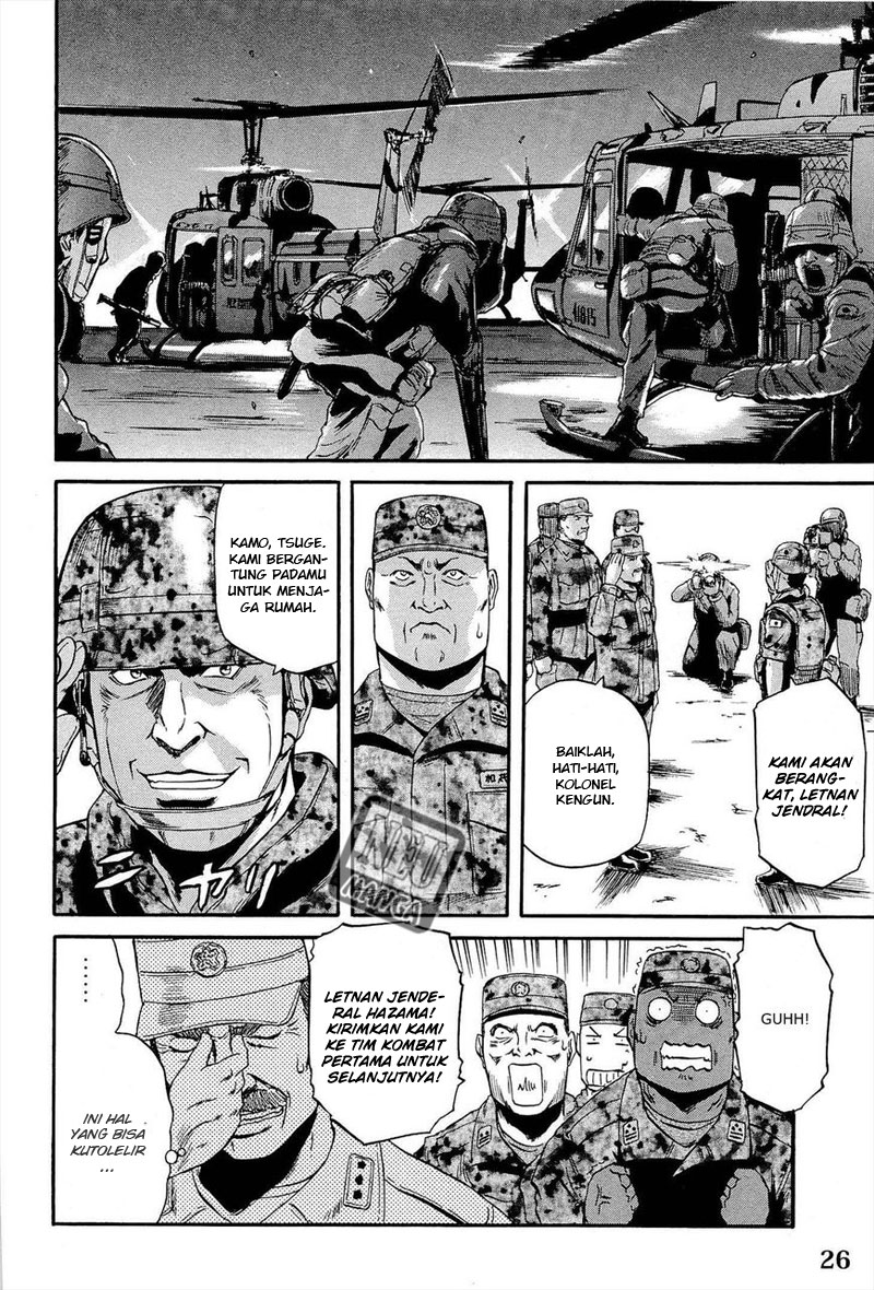 Gate – Jietai Kare no Chi nite Kaku Tatakeri Chapter 10 Gambar 25