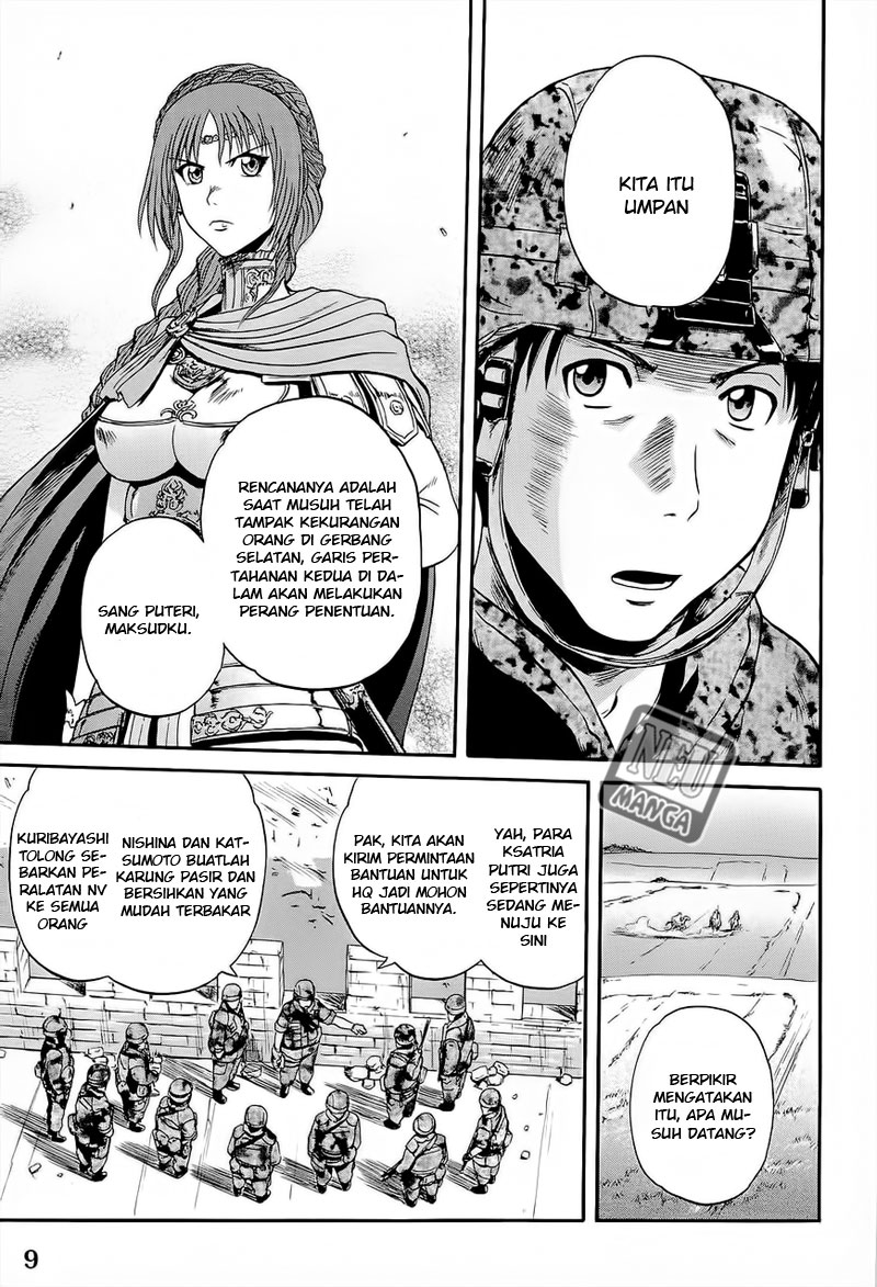 Gate – Jietai Kare no Chi nite Kaku Tatakeri Chapter 10 Gambar 7