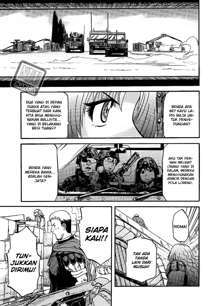 Gate – Jietai Kare no Chi nite Kaku Tatakeri Chapter 9 Gambar 22